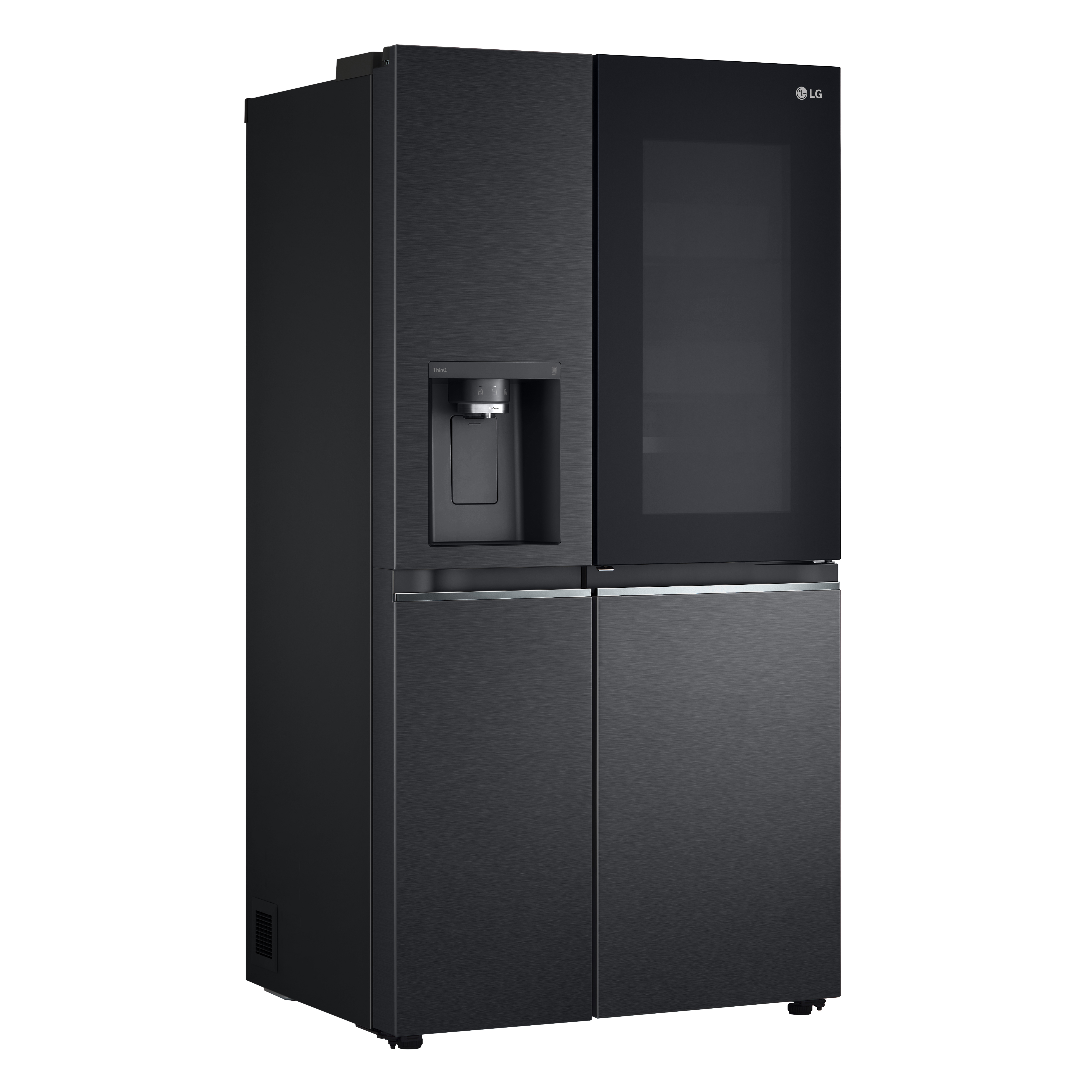 LG InstaView GSXV91MCAE frigo américain Pose libre 635 L E Noir