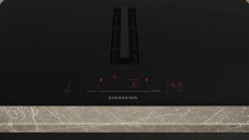 Siemens ED777HQ26E kookplaat Zwart Ingebouwd 70 cm Inductiekookplaat zones 4 zone(s) Inbouw afzuigkap