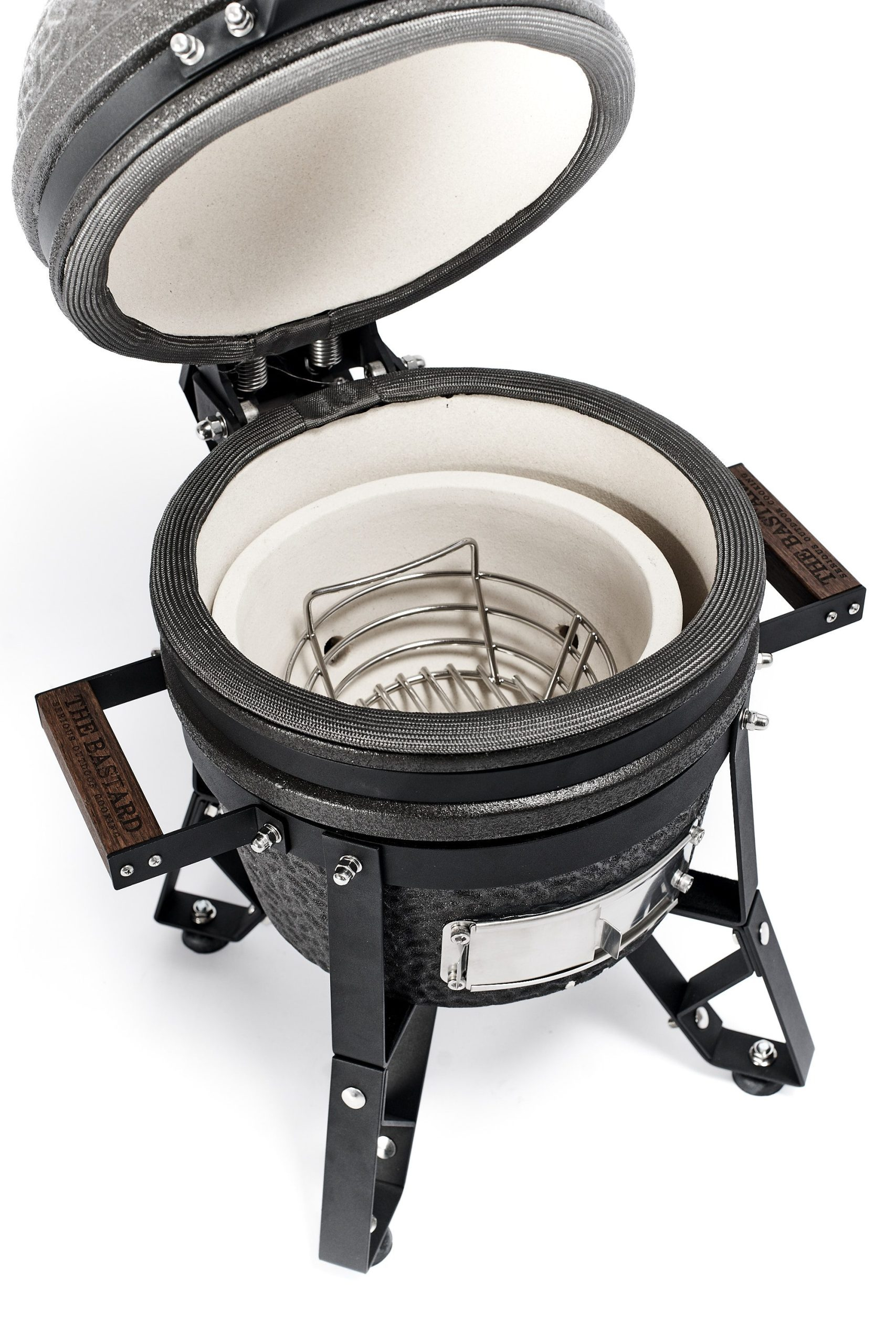 The Bastard Small Urban Barbecue/grill Kamado Charbon de bois (combustible) Noir