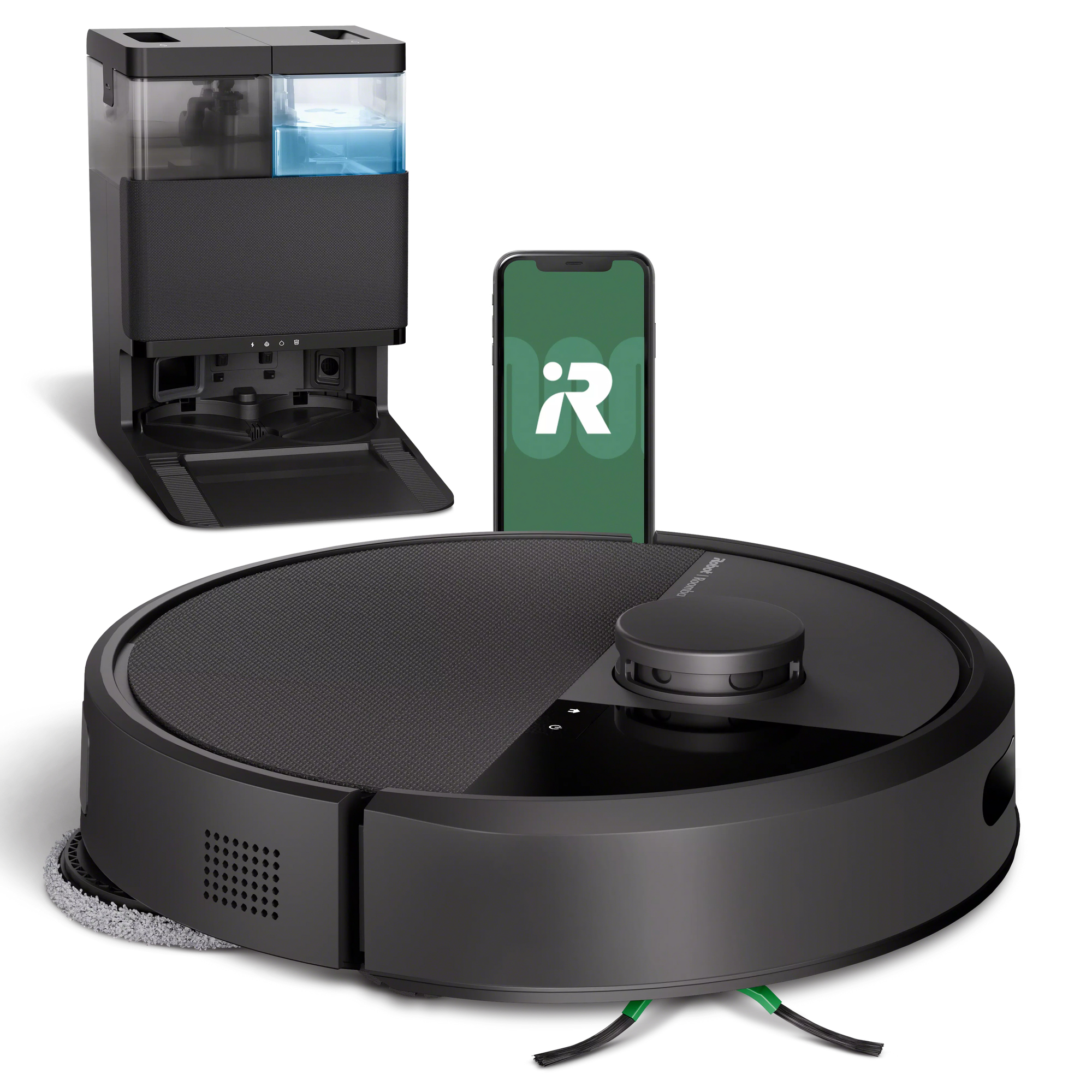 Robotstofzuiger IROBOT 405 Roomba / Combo Plus /  Autowash-dock / zwart