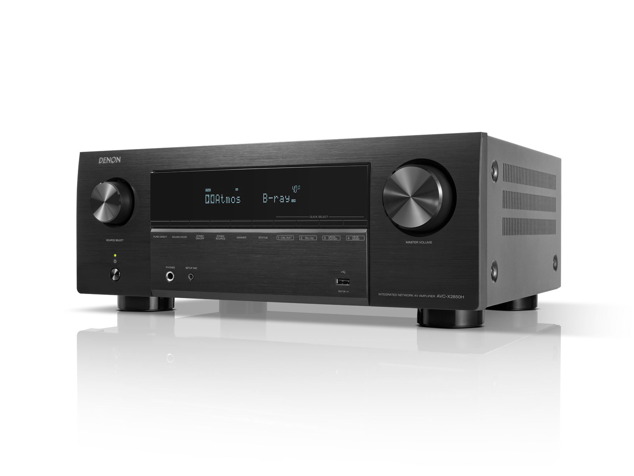 Denon AVC-X2850H 95 W 7.2 kanalen Surround 3D Zwart