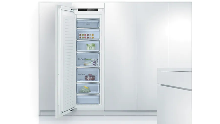 Bosch Serie 6 GIN81ACE0 congélateur Congélateur vertical Intégré 212 L Blanc