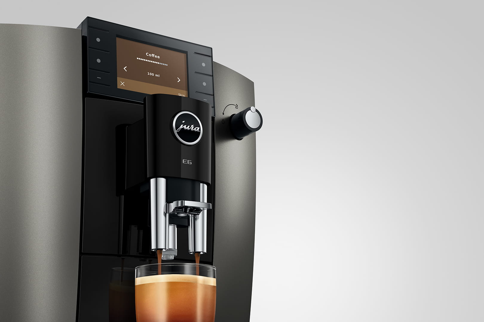 Espresso JURA 15828 E6 / Dark Inox (ED)