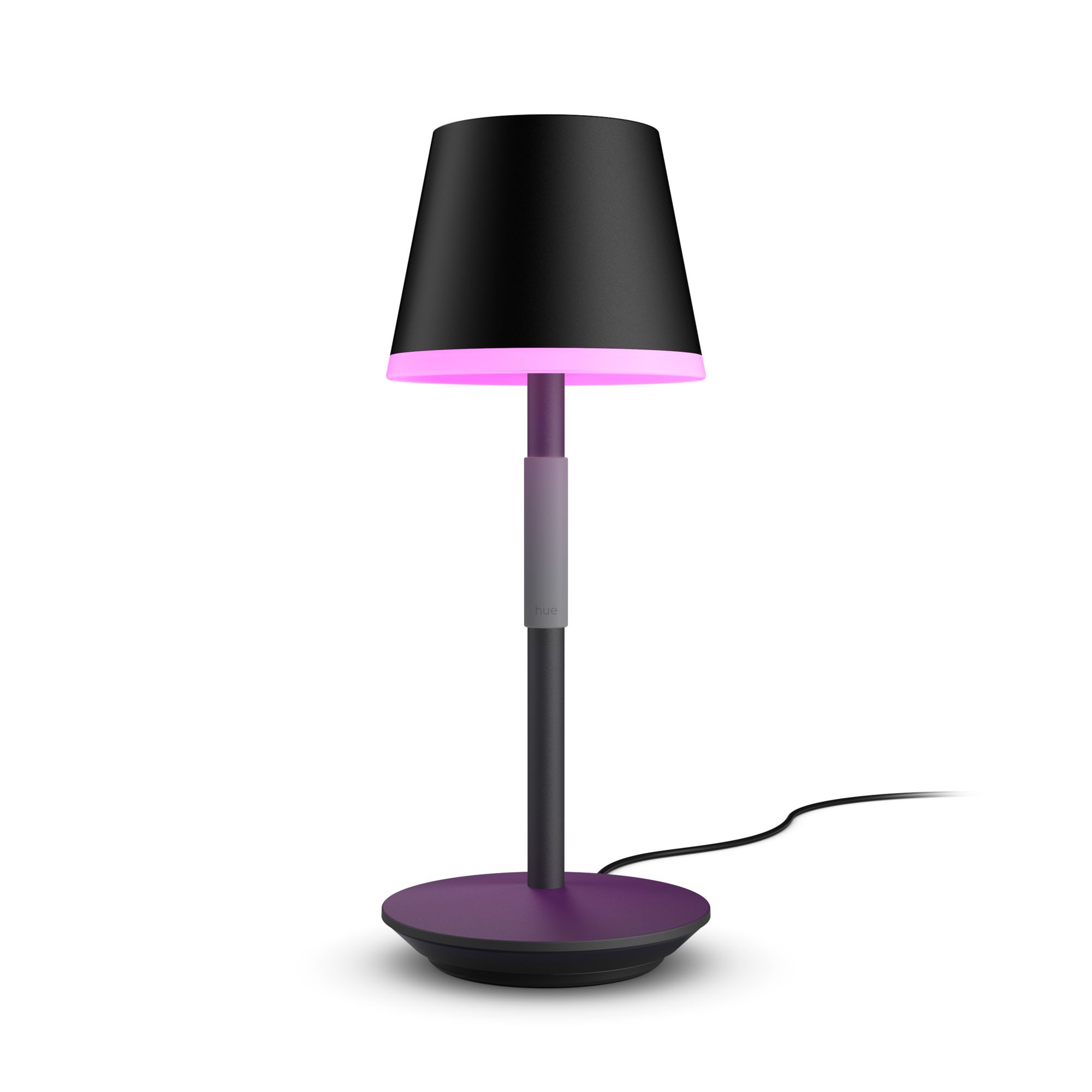 Tafellamp PHILIPS HUE Go White Color Ambiance Black