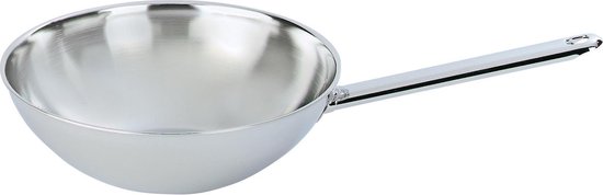 Demeyere wok 26 cm - fond plat