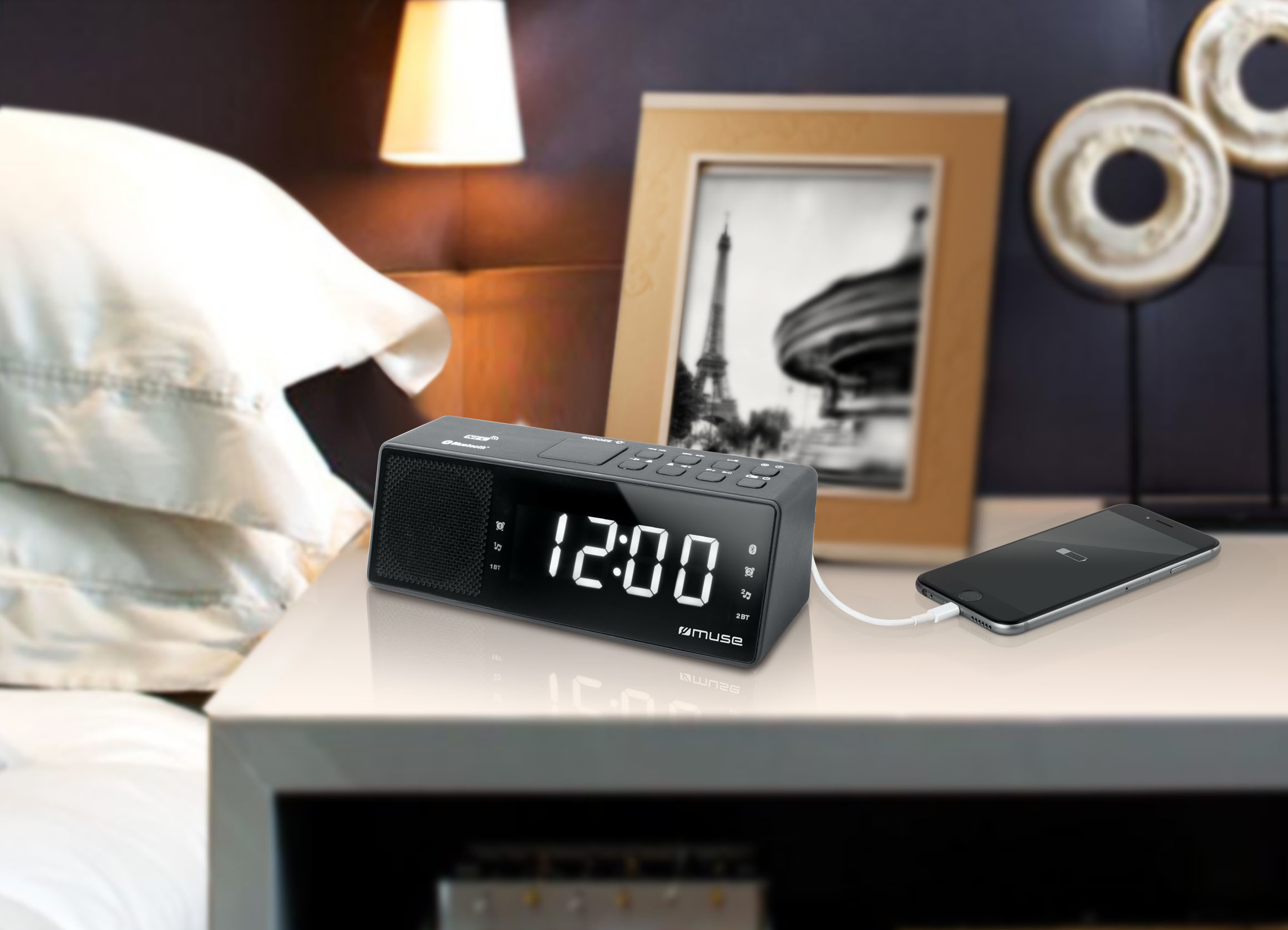 Réveil radio MUSE M-172 BT