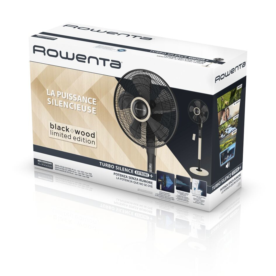 Rowenta Turbo Silence Extreme+ VU5880 Limited Edition VU5880 Statiefventilator