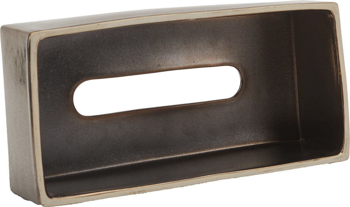 Tissuebox AQUANOVA UGOTIL-854 Ugo /  Vintage Brons