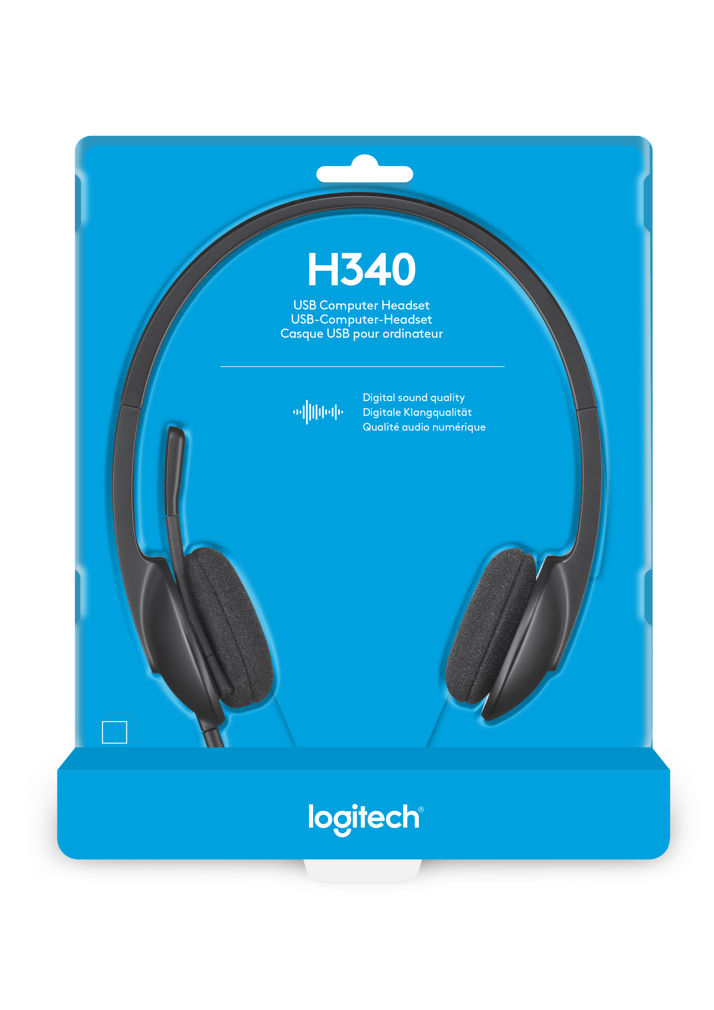 Headset PC Logitech H340 Usb 981-000475