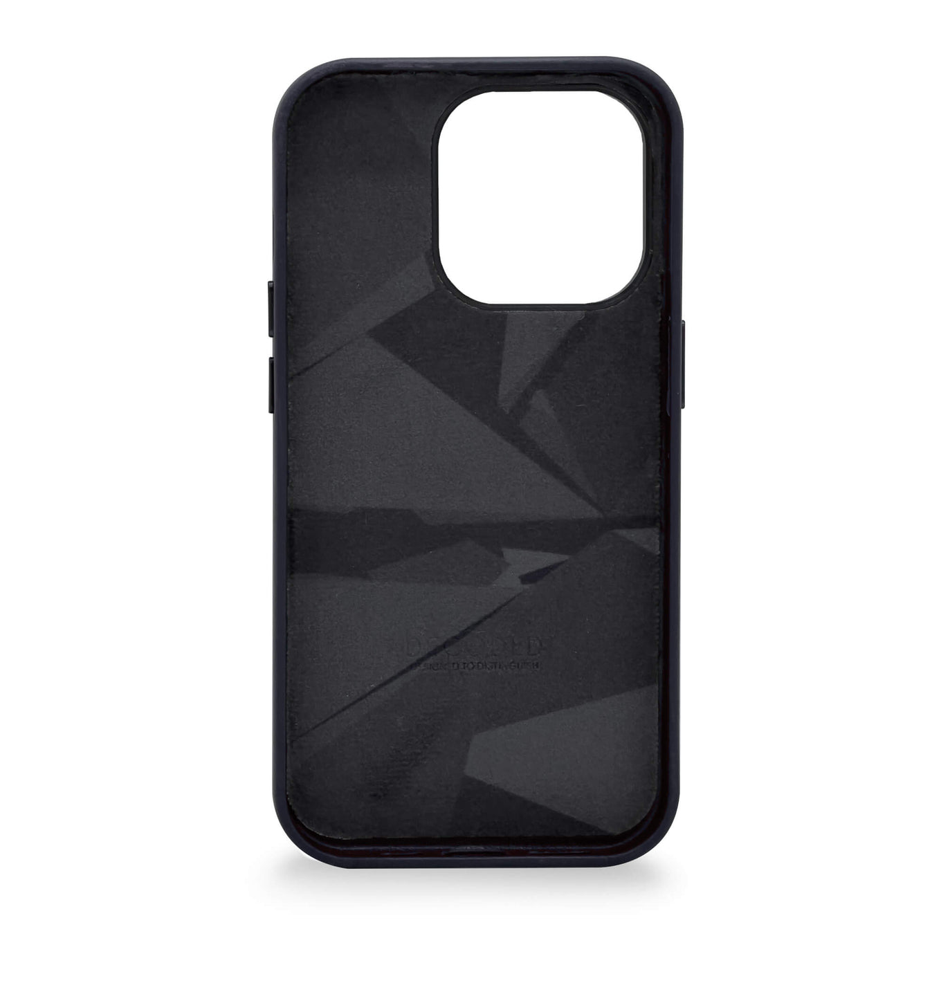 Tas DECODED Leather Backcover iPhone 14 Pro Max Steel Blue