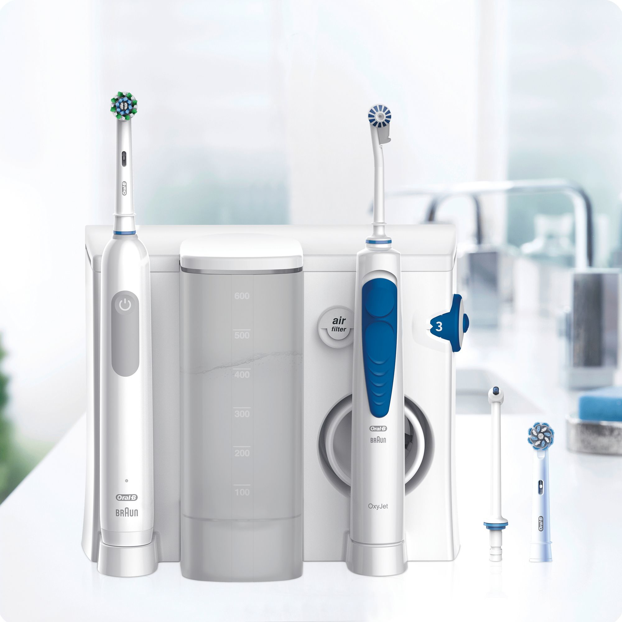 Monddouche + elek. tandenborstel ORAL-B 822488 OxyJet & Pro 1