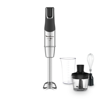 Moulinex InfinyForce Pro 0,8 L Mélangeur par immersion 1200 W Noir, Titane