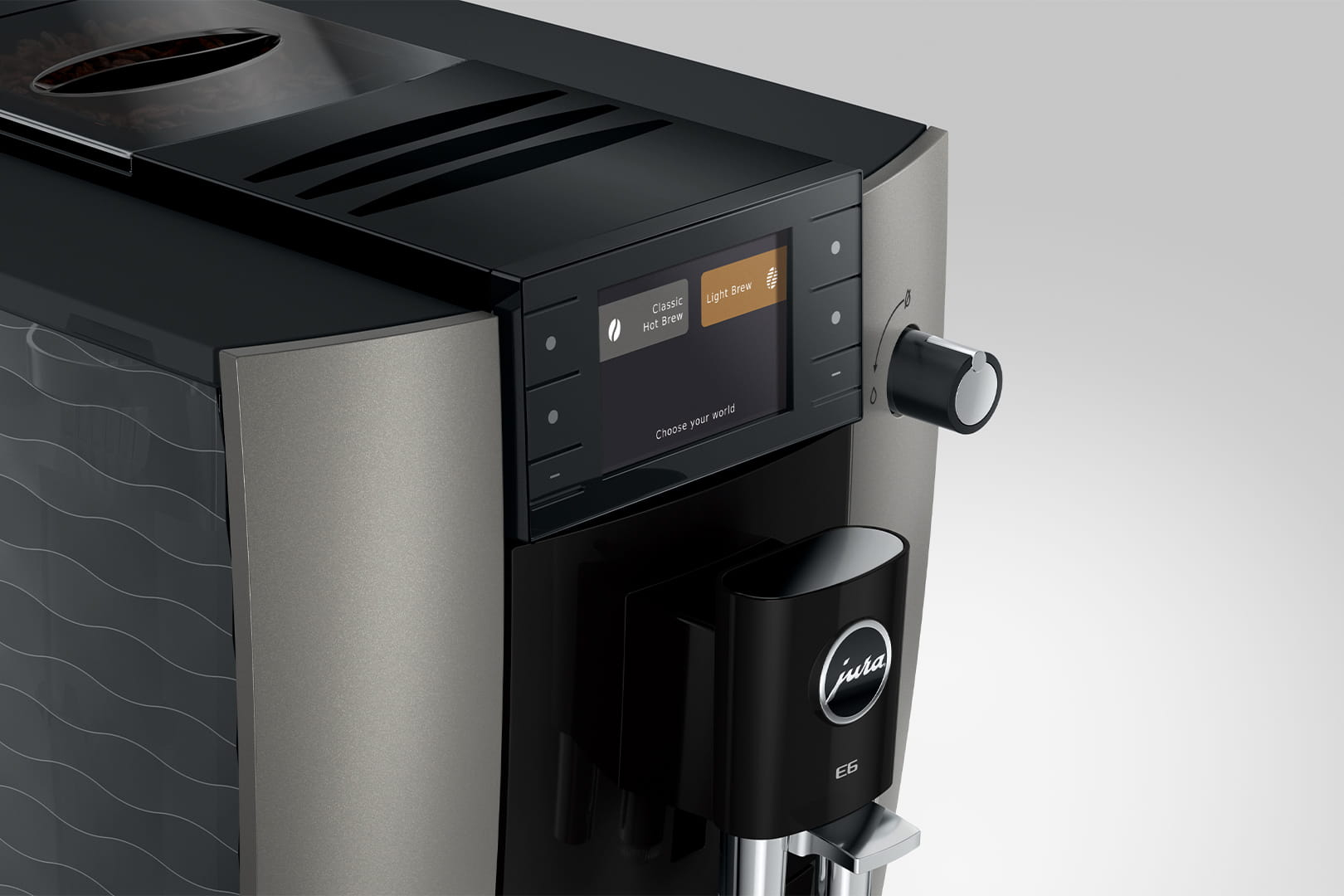 Espresso JURA 15828 E6 / Dark Inox (ED)
