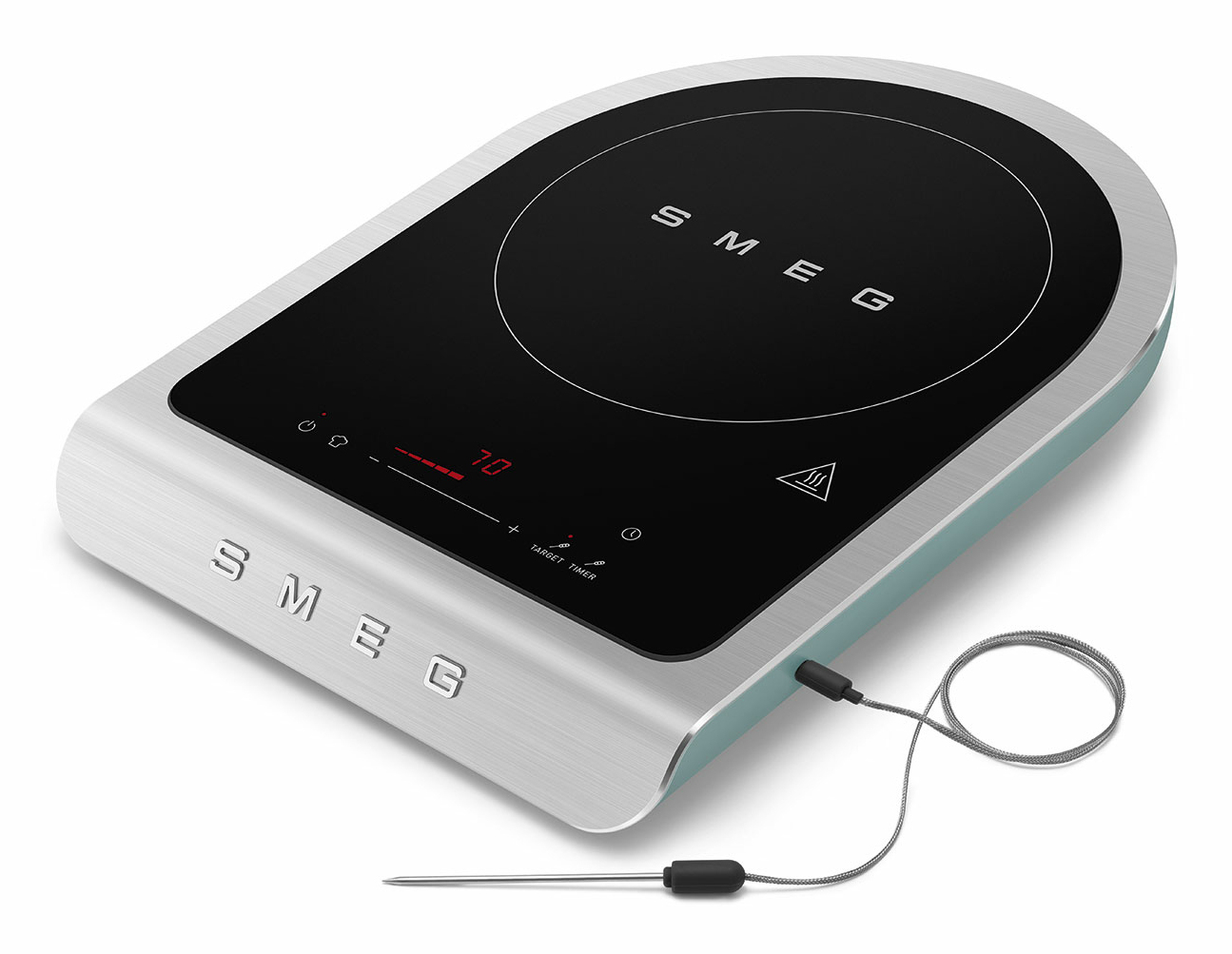 Smeg taque à induction noir blanc