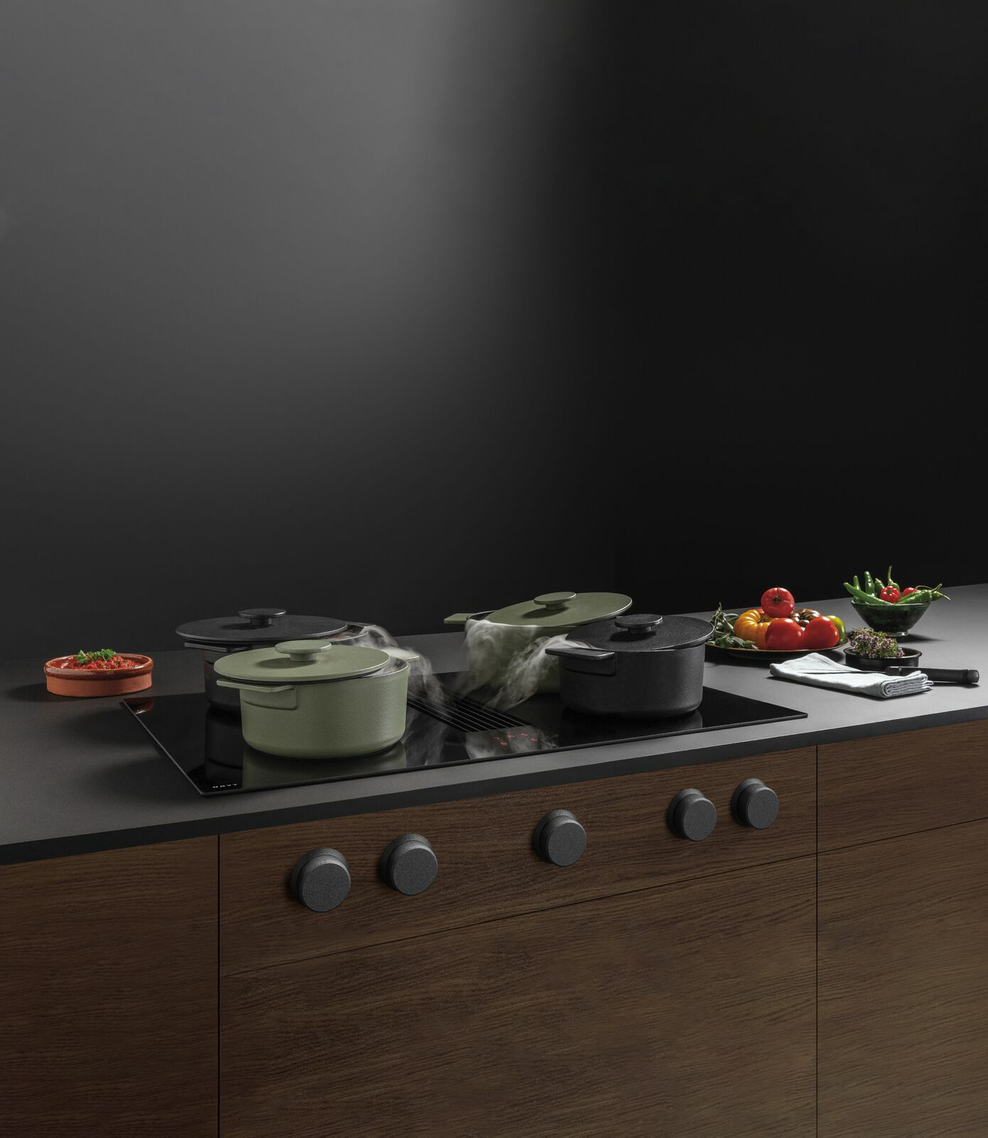 Kookplaat met afzuiging NOVY 1866 Easy Prestige 90cm