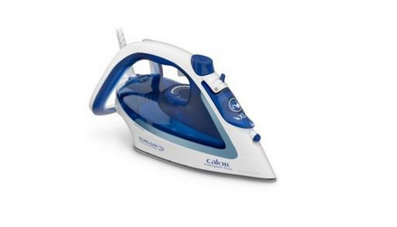 Calor Easygliss Droog- & stoomstrijkijzer Durilium-zoolplaat 2400 W Blauw, Wit