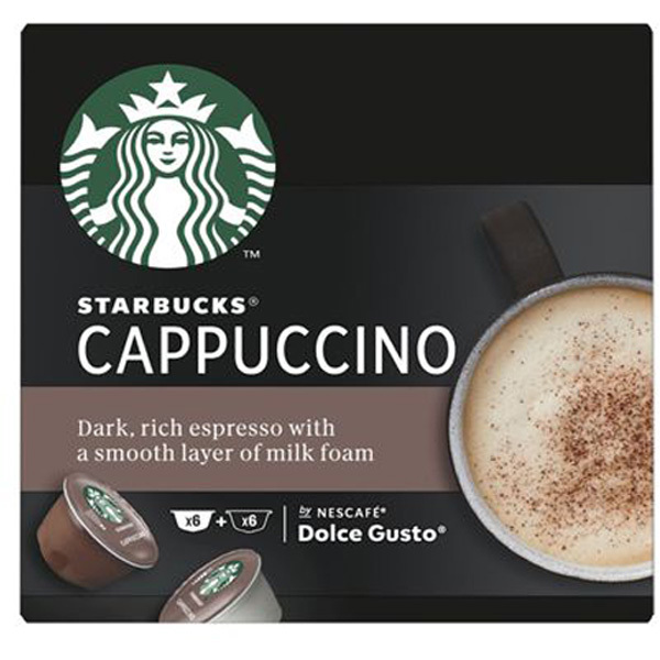 Koffiecapsules STARBUCKS 12398766 Dolce Gusto Cappucino