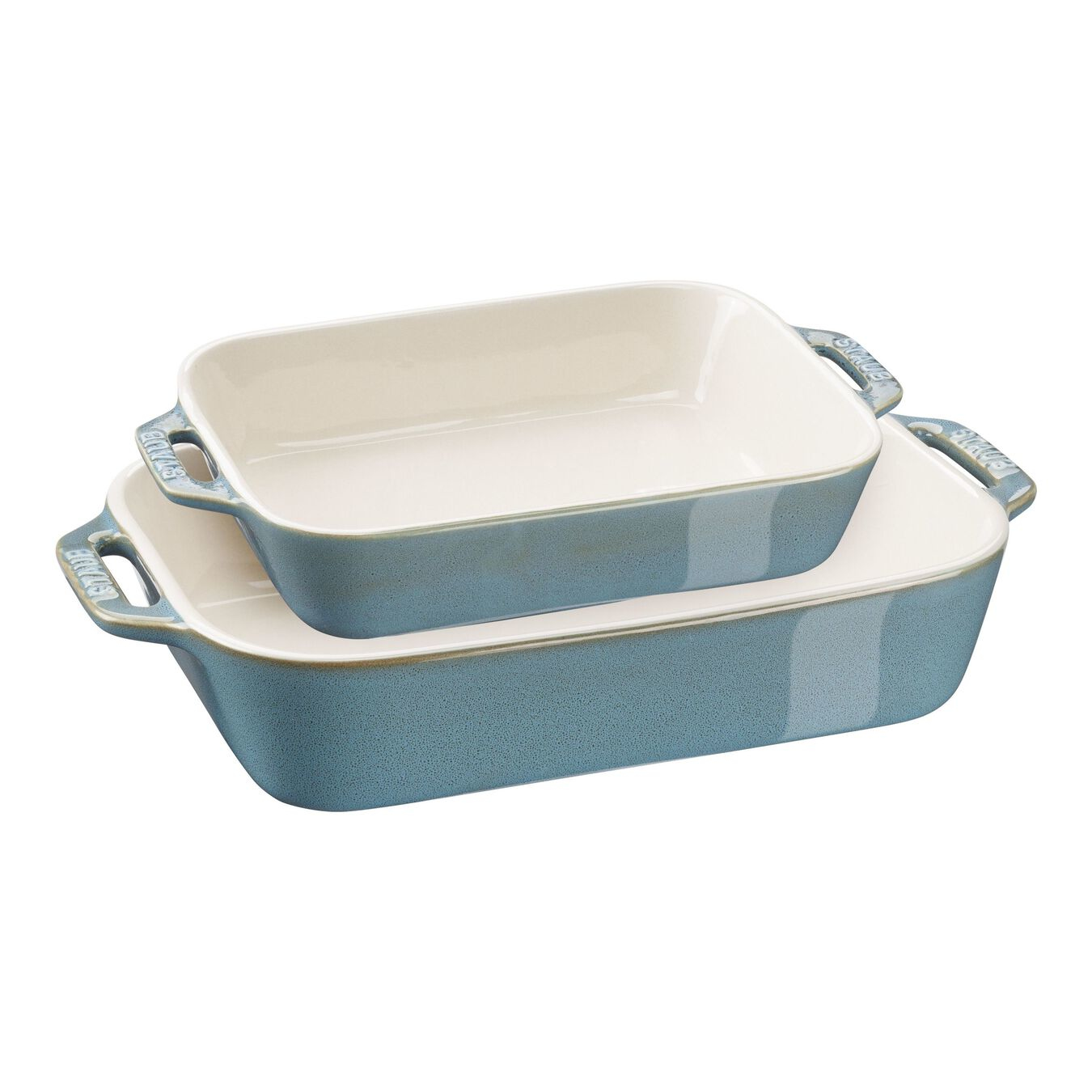 Ovenschalenset STAUB 40511-924-0 27x20cm + 20x16cm Turquoise