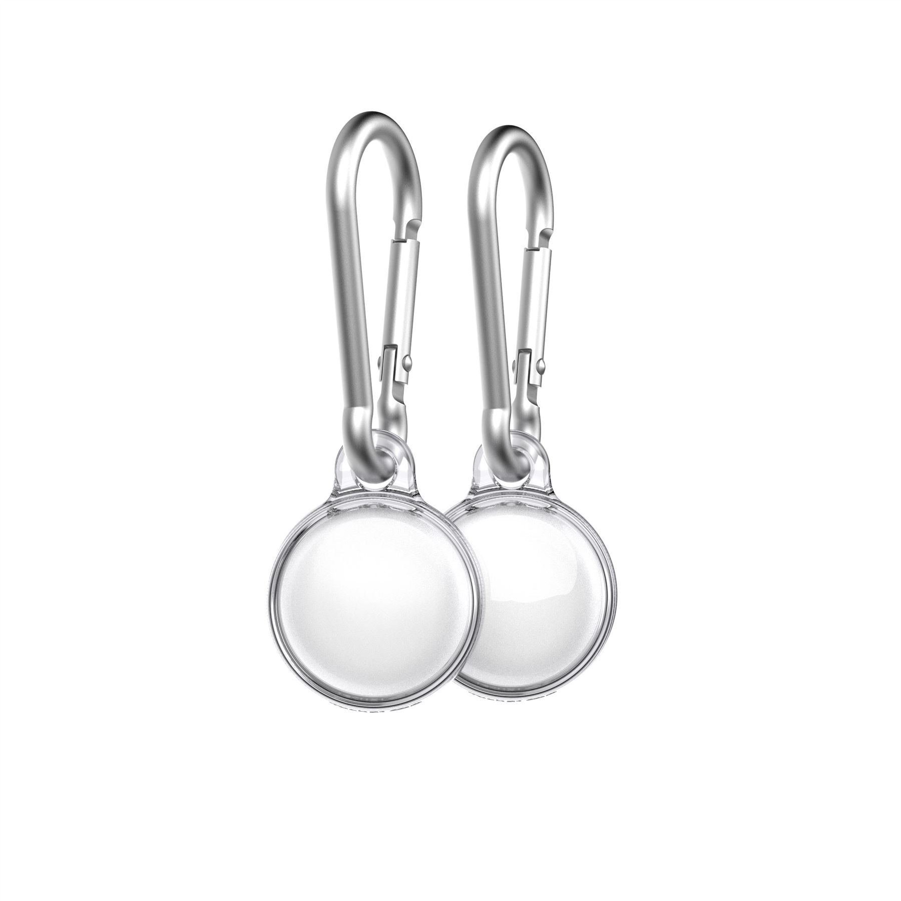 Tech21 EvoClear for AirTag, 2 pack, Clear