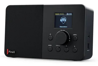 DAB+ radio PINELL ResQ zwart