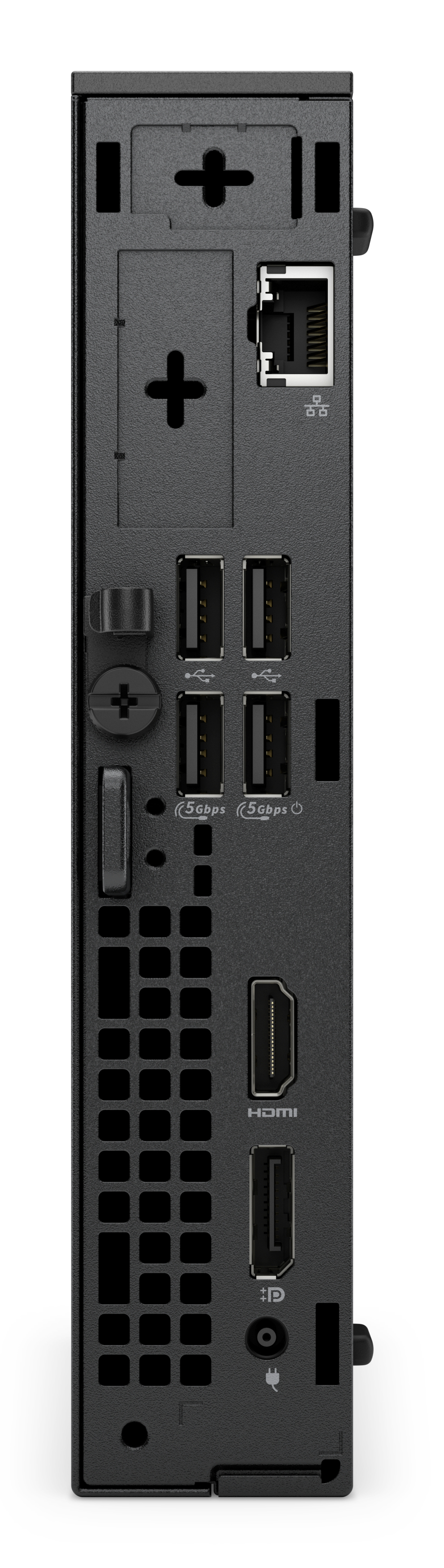 DELL Pro QCM1250 Intel® Core™ i5 i5-14500T 16 GB DDR5-SDRAM 512 GB SSD Windows 11 Pro Micro PC Mini PC Zwart