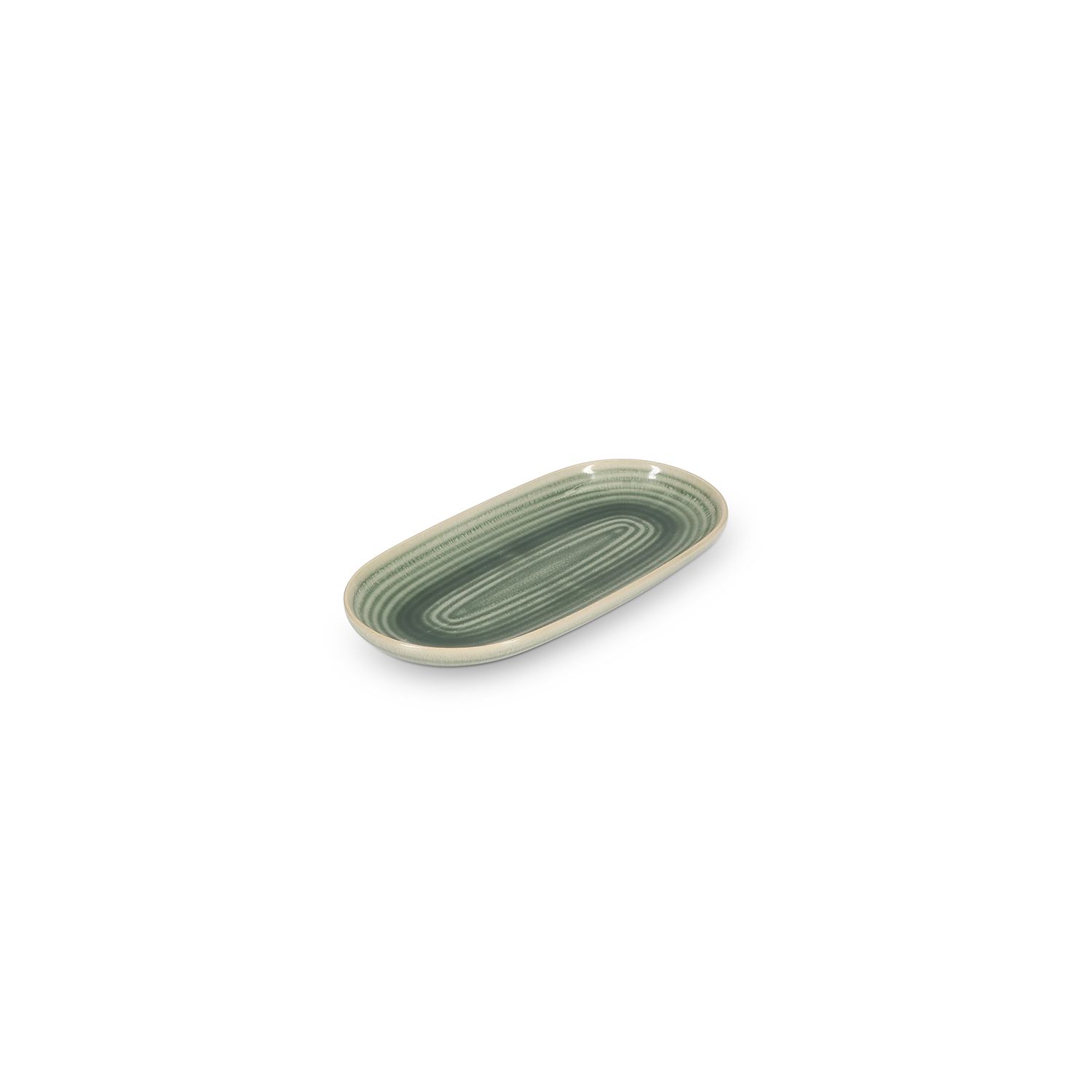Serveerschaal S&P 804322 Cameo / 23x12cm / groen