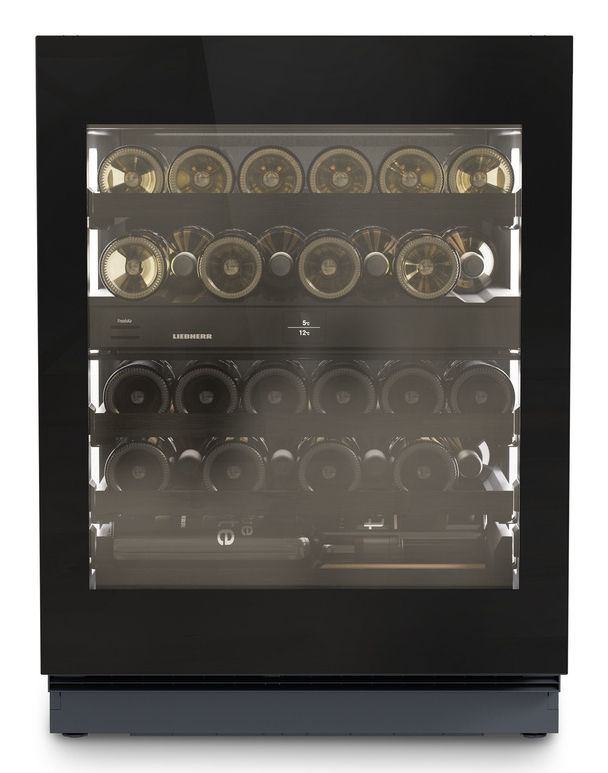 Liebherr UWgbi 3682 Vinidor Selection Thermo-elektrische wijnkoeler Onderbouw Zwart 32 fles(sen)