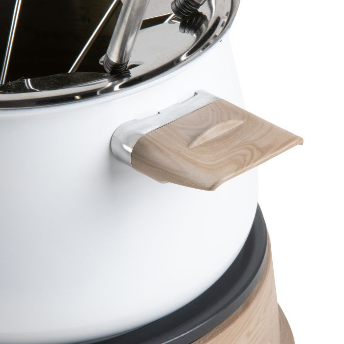 Fondue Domo DO736F - 8P - houtlook/wit - 1500 W 