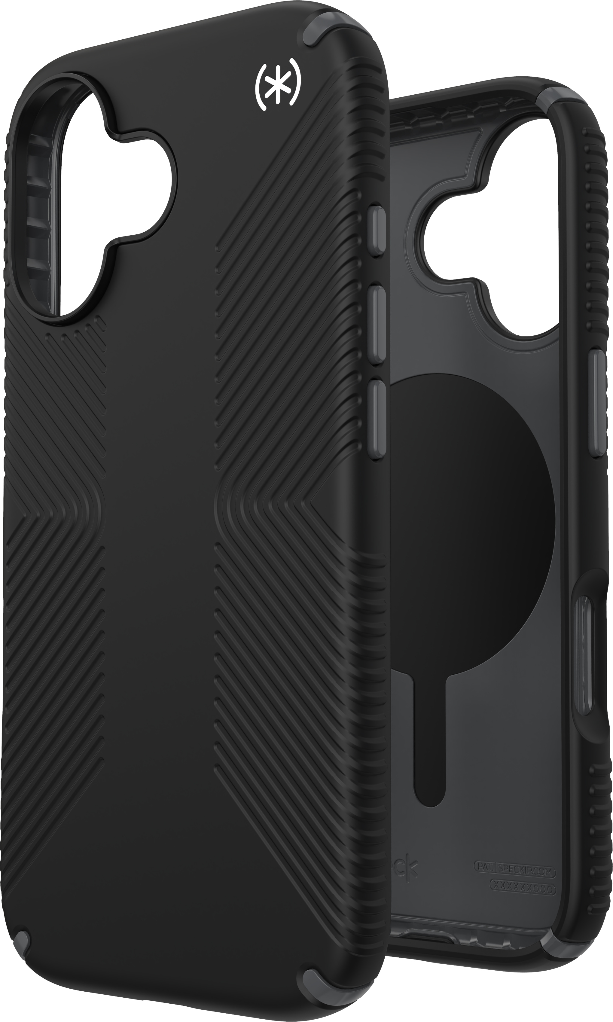 Speck Presidio2 Grip + MS Apple iPhone 17 Black - with Microban