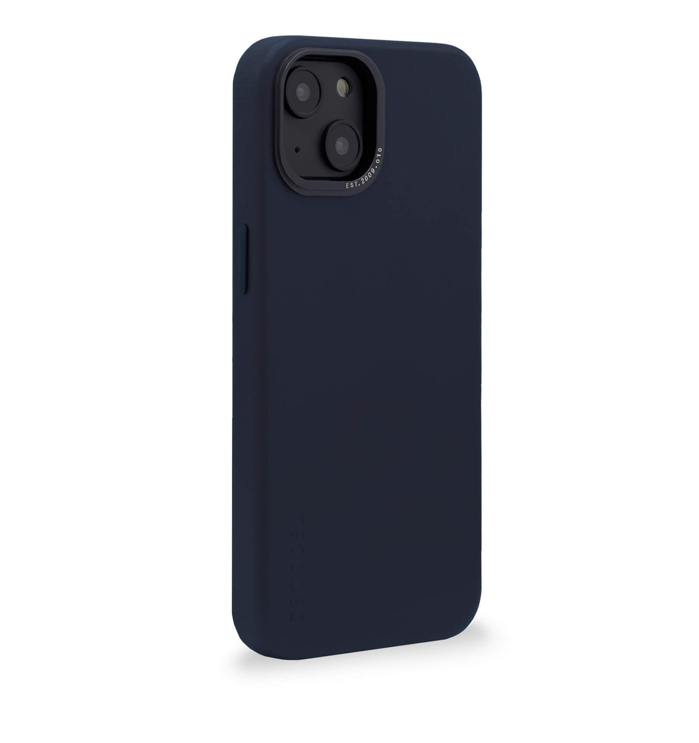Tas DECODED Leather Backcover iPhone 14 Plus Steel Blue