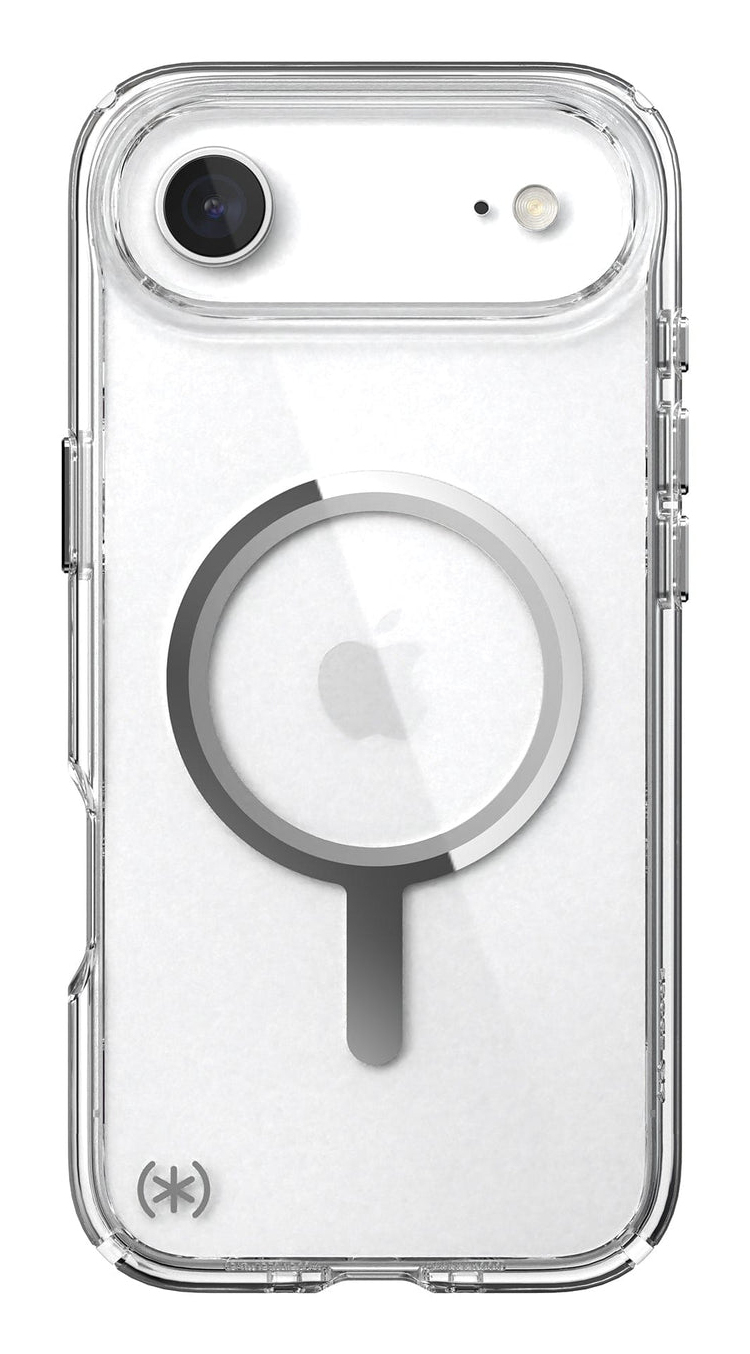 Speck Presidio Perfect Clear + MS Apple iPhone 17 Air Clear - with Microban