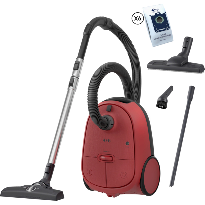 Stofzuiger met zak AEG AB61C3CR Clean 6000
