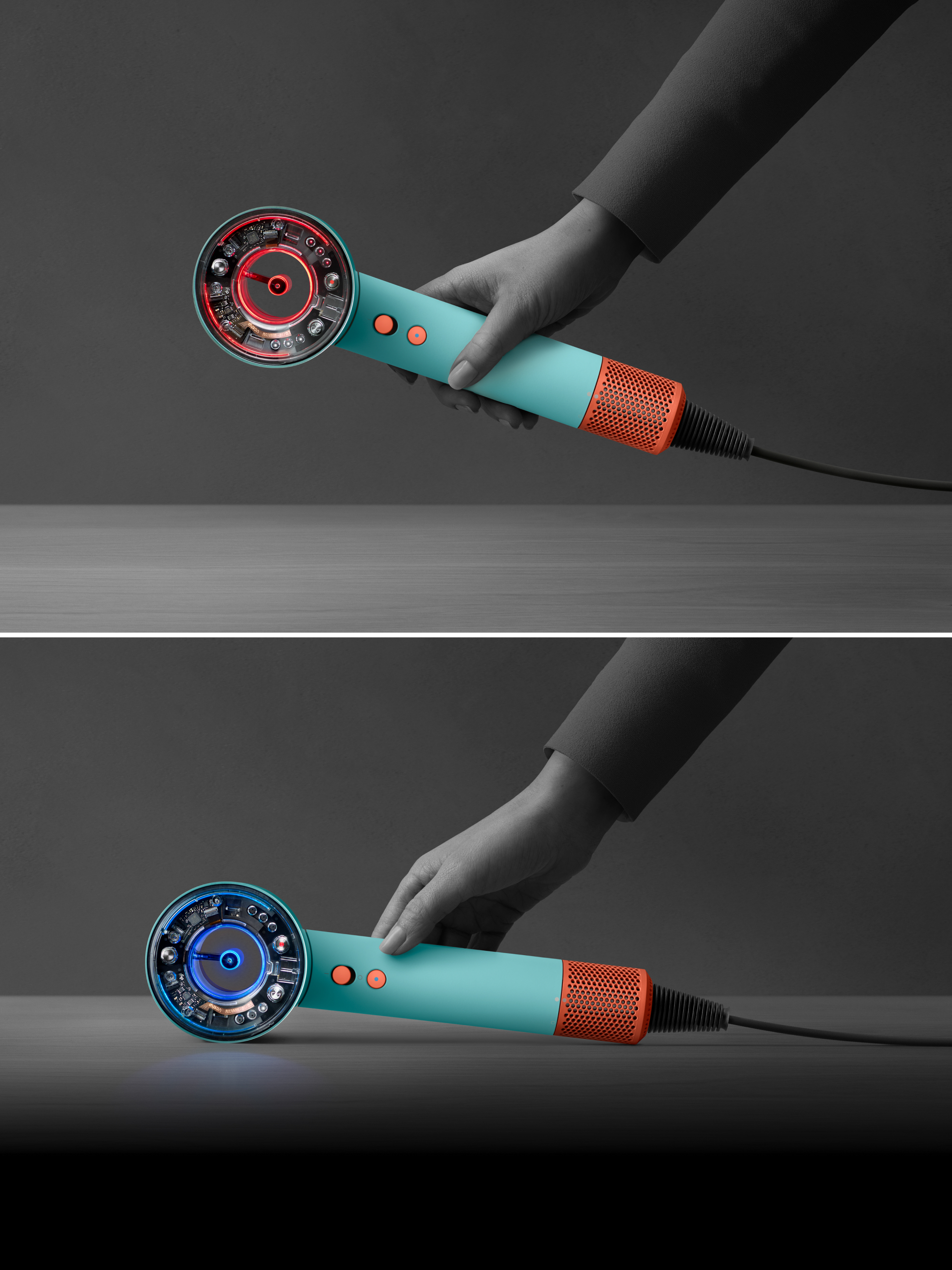 Haardroger DYSON 113407-01 Supersonic Nural / Straight & Wavy / Ceramic Pink