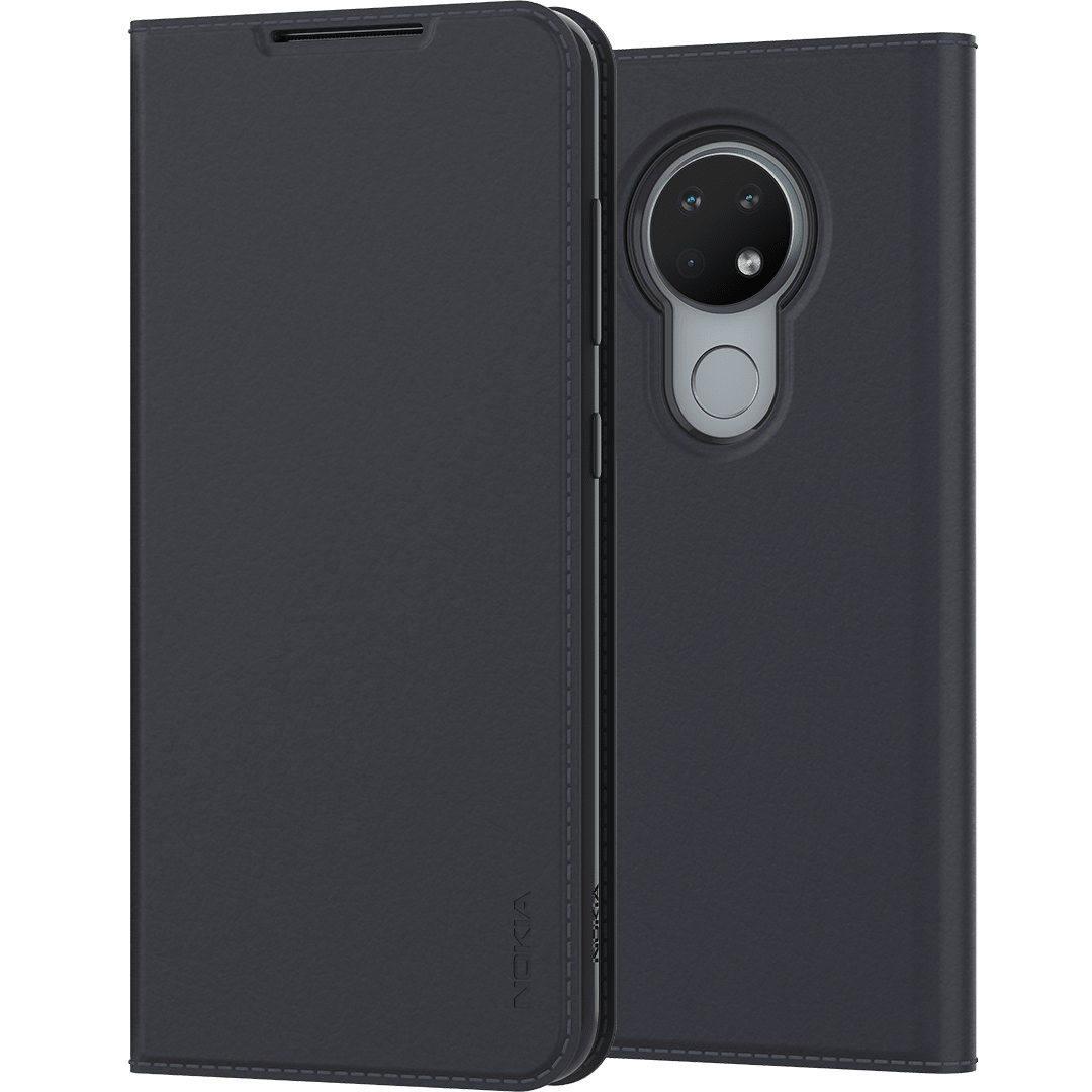 Tas (TEL) Nokia Slim Entertaiment Flip Case 6.2 & 7.2 Zwart