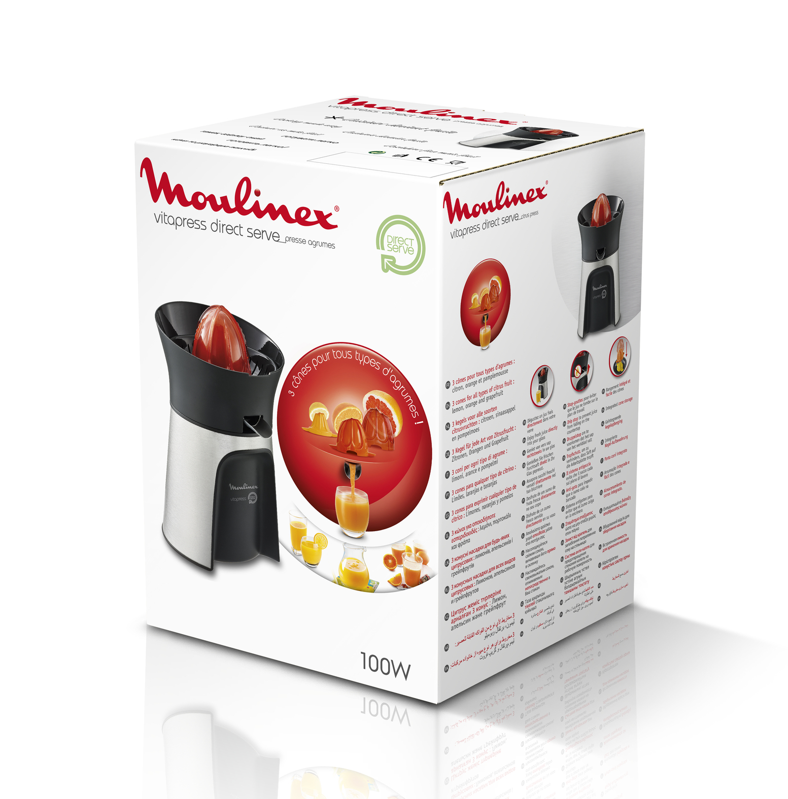 Citruspers MOULINEX PC603D10 Vitapress Direct Serve