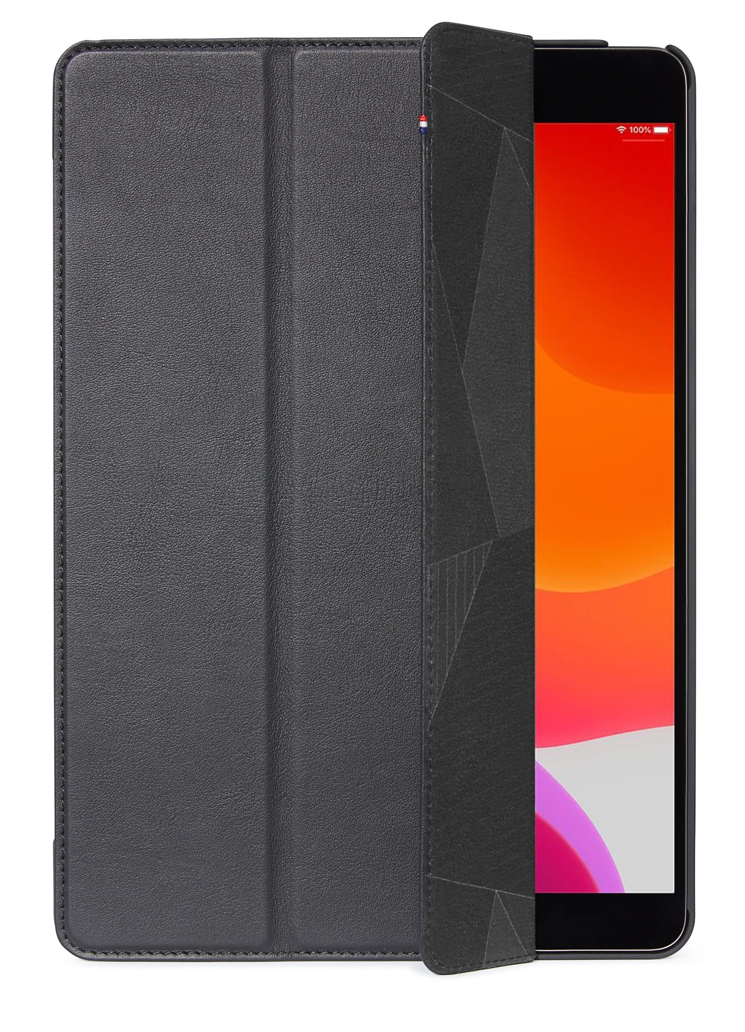 Decoded iPad 10,2", leather slim cover, noir