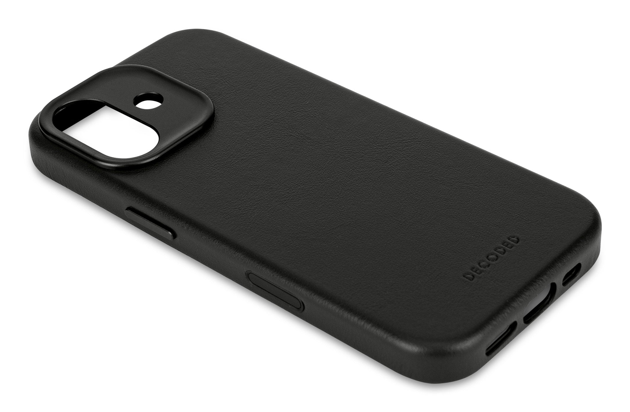 Decoded Leather Backcover Apple iPhone 17 Black