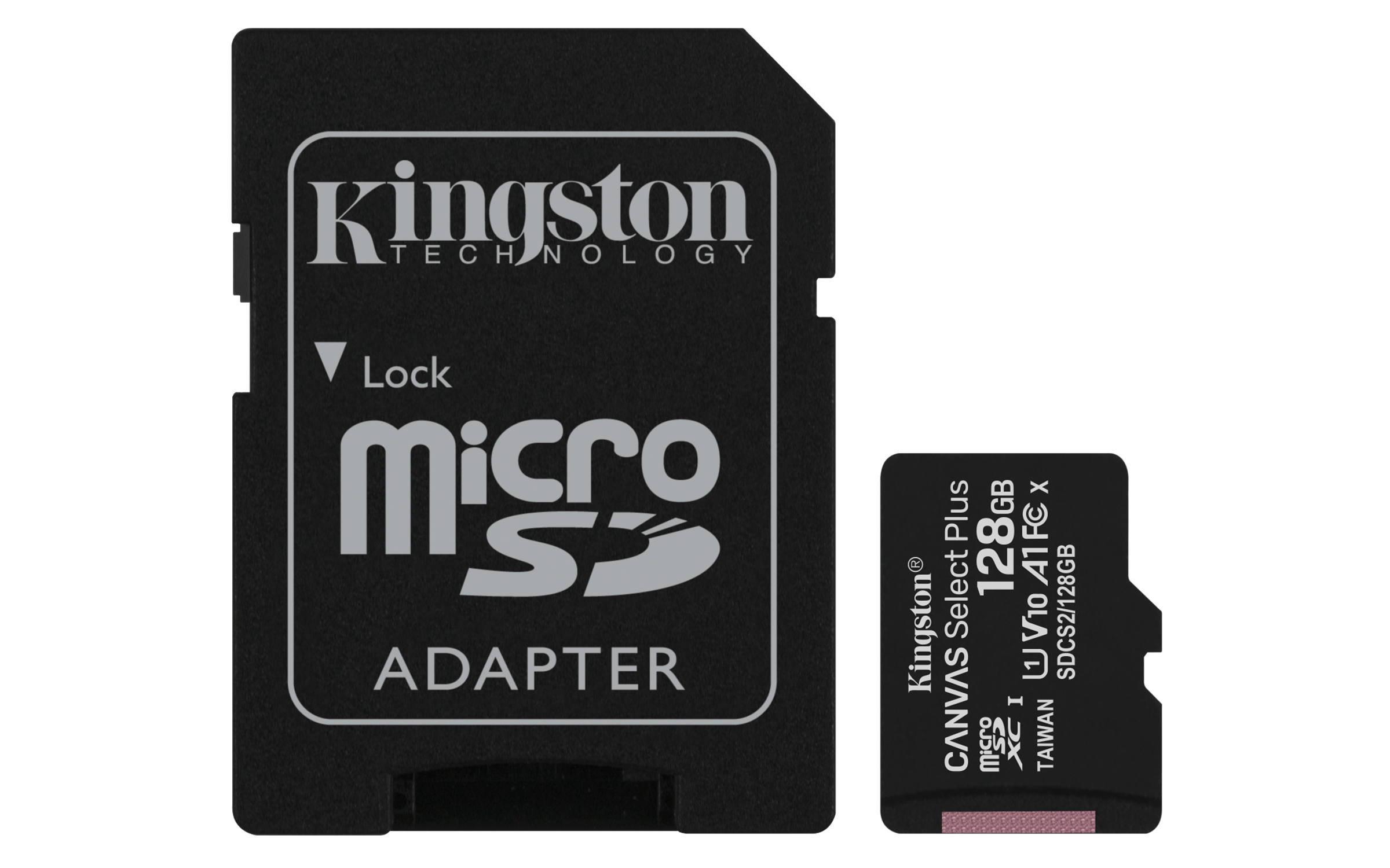 Micro SD Kingston 128GB & adapter