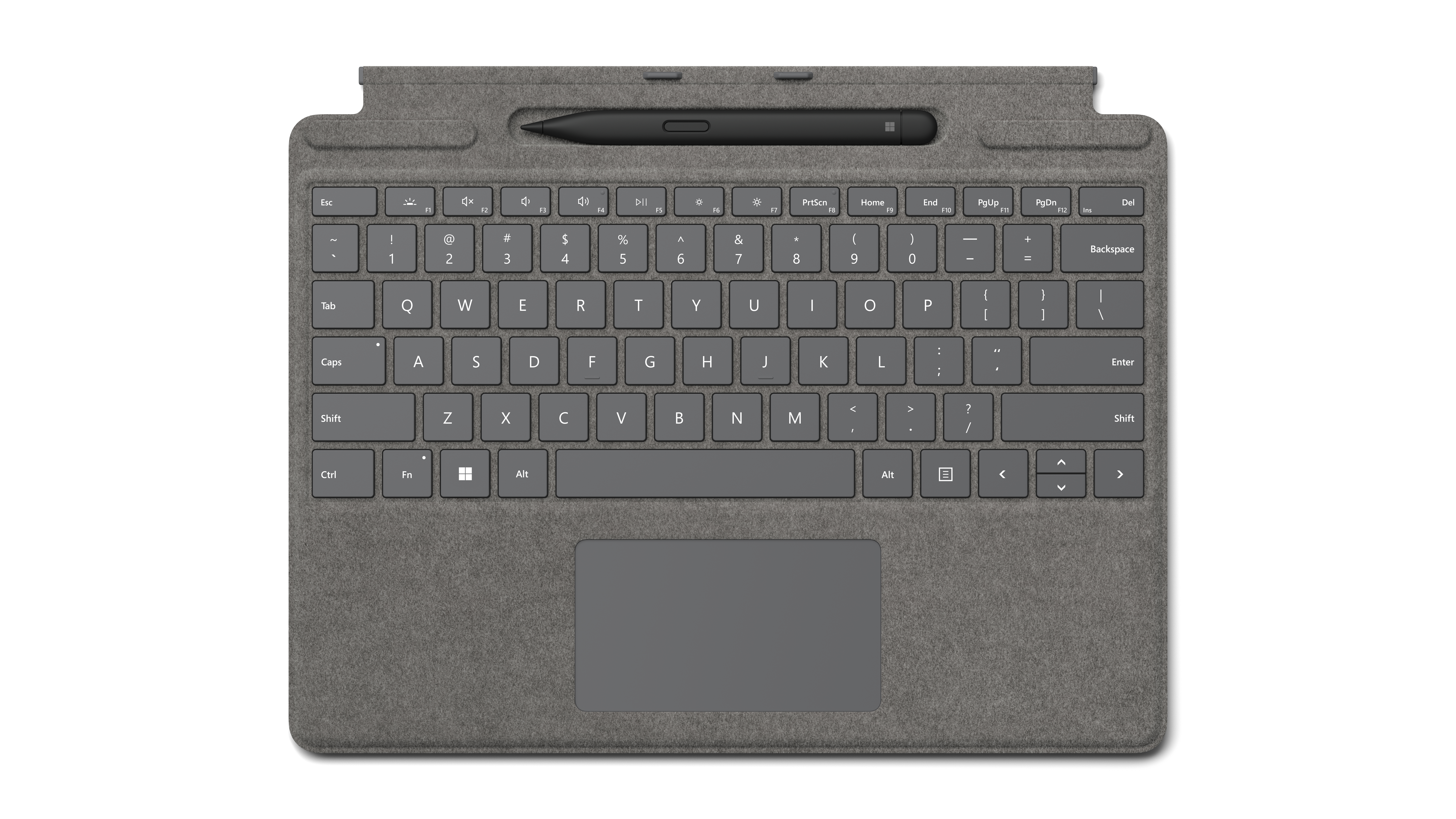 Microsoft Surface Pro Signature Keyboard with Slim Pen 2 AZERTY Belgisch Microsoft Cover port Platina