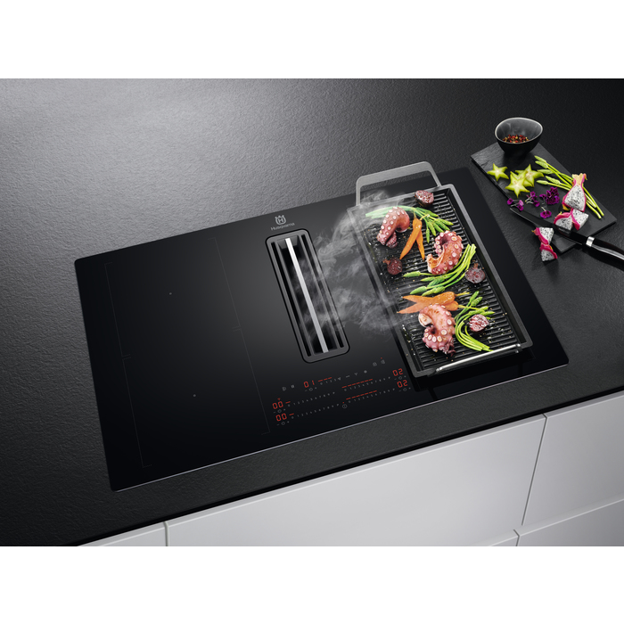 AEG CDE84751CB Noir Intégré 78 cm Plaque avec zone à induction 4 zone(s)