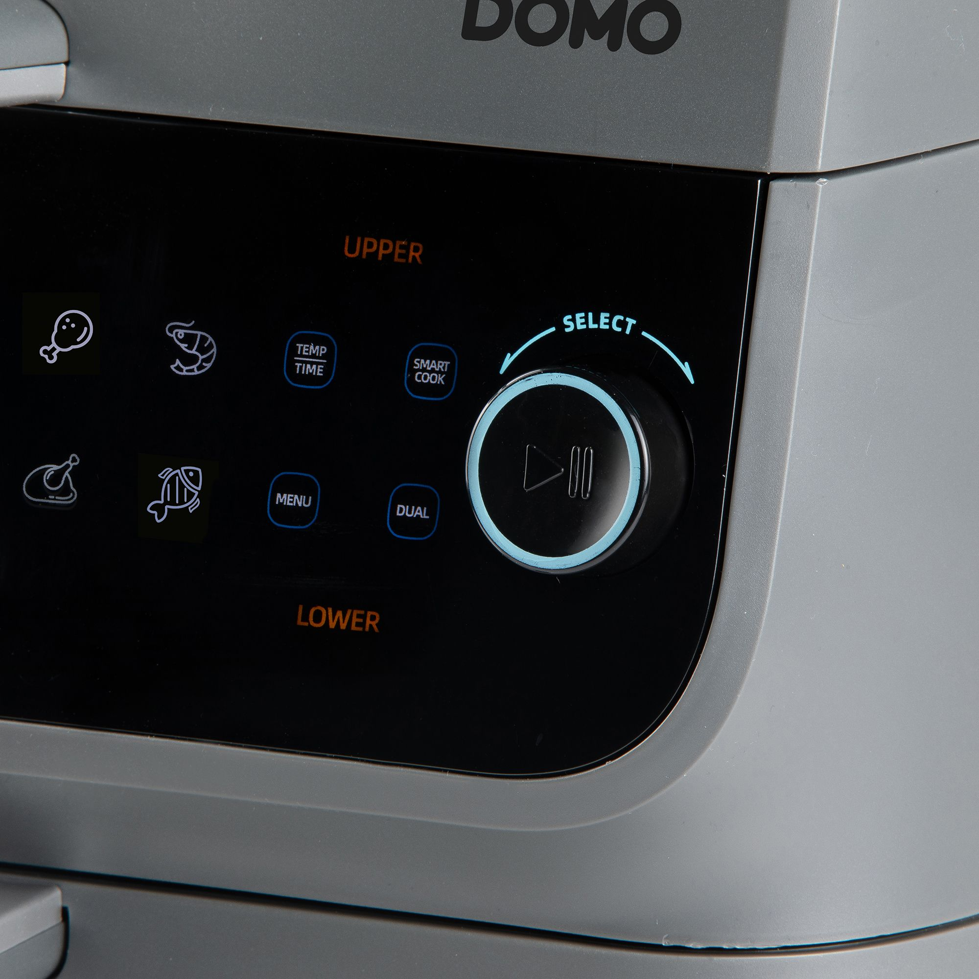 Heteluchtfriteuse Domo DO549FR dubbel verticaal