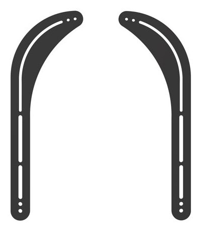 Muurbeugel Cavus SBU01 universele soundbar beugel