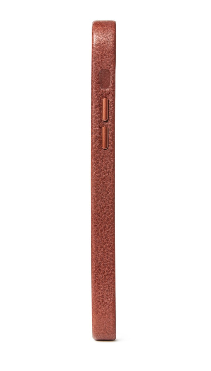 Tas DECODED Back Cover Brown - iPhone 12 Pro Max MagSafe