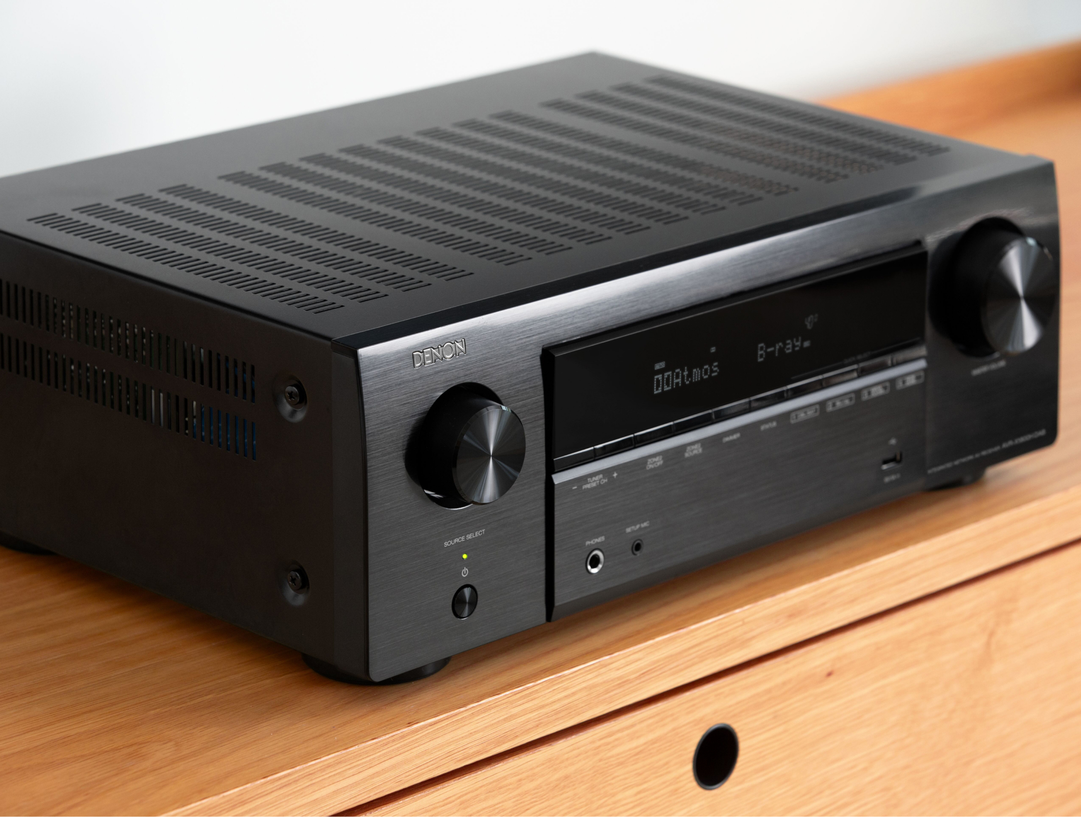 AV Receiver Denon AVR-X1800HDAB zwart
