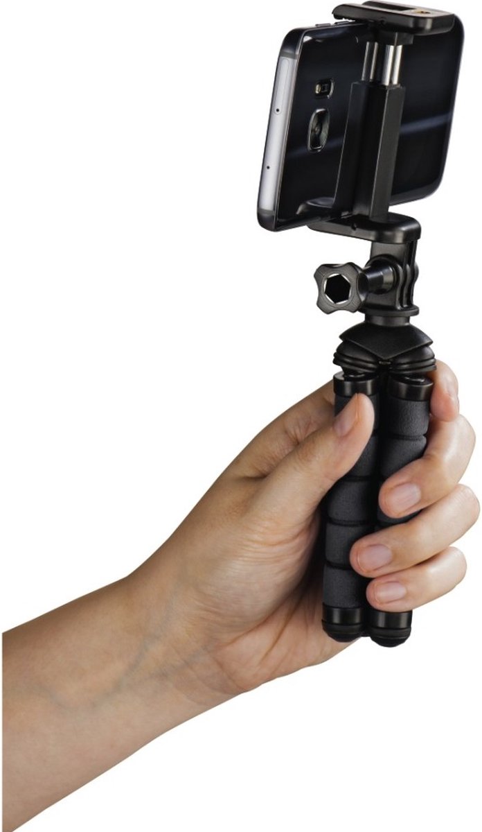 Hama Ministatief "Flex" voor smartphone en GoPro, 14 cm