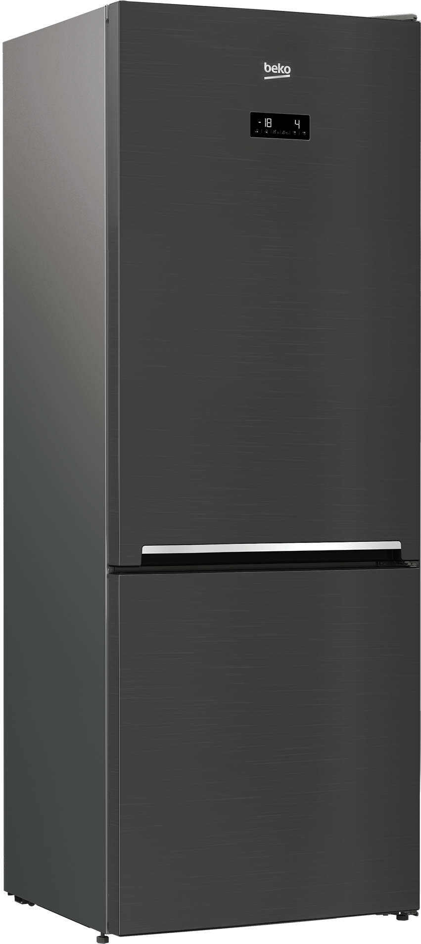 Koelkast Combi BEKO RCNE560E40ZXBRN / 356L+158L / E / 192cm / NoFrost