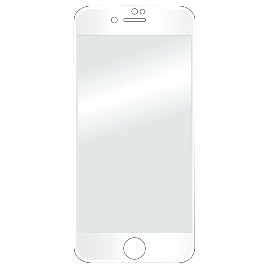glass protector HAMA 176864 3D Fullscreen iPhone 7 wit