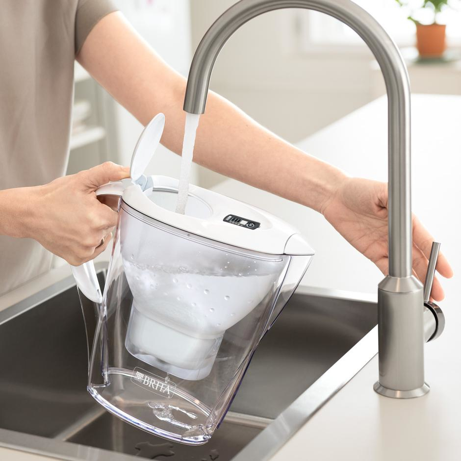 Waterfilterkan BRITA 1051130 Wit / 2.4L / + 2 MaxtraPro filters
