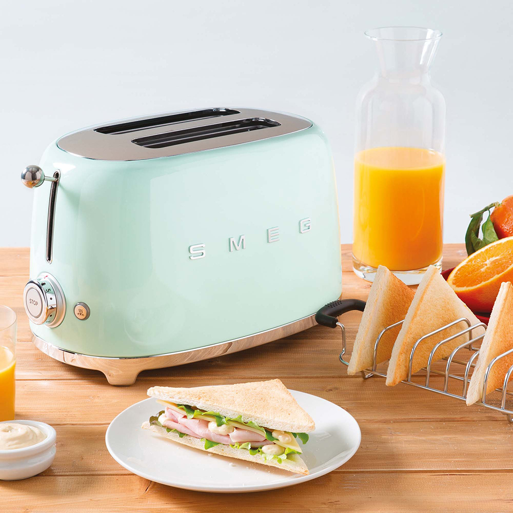 Smeg grille-pain verre d'eau TSF01PGEU