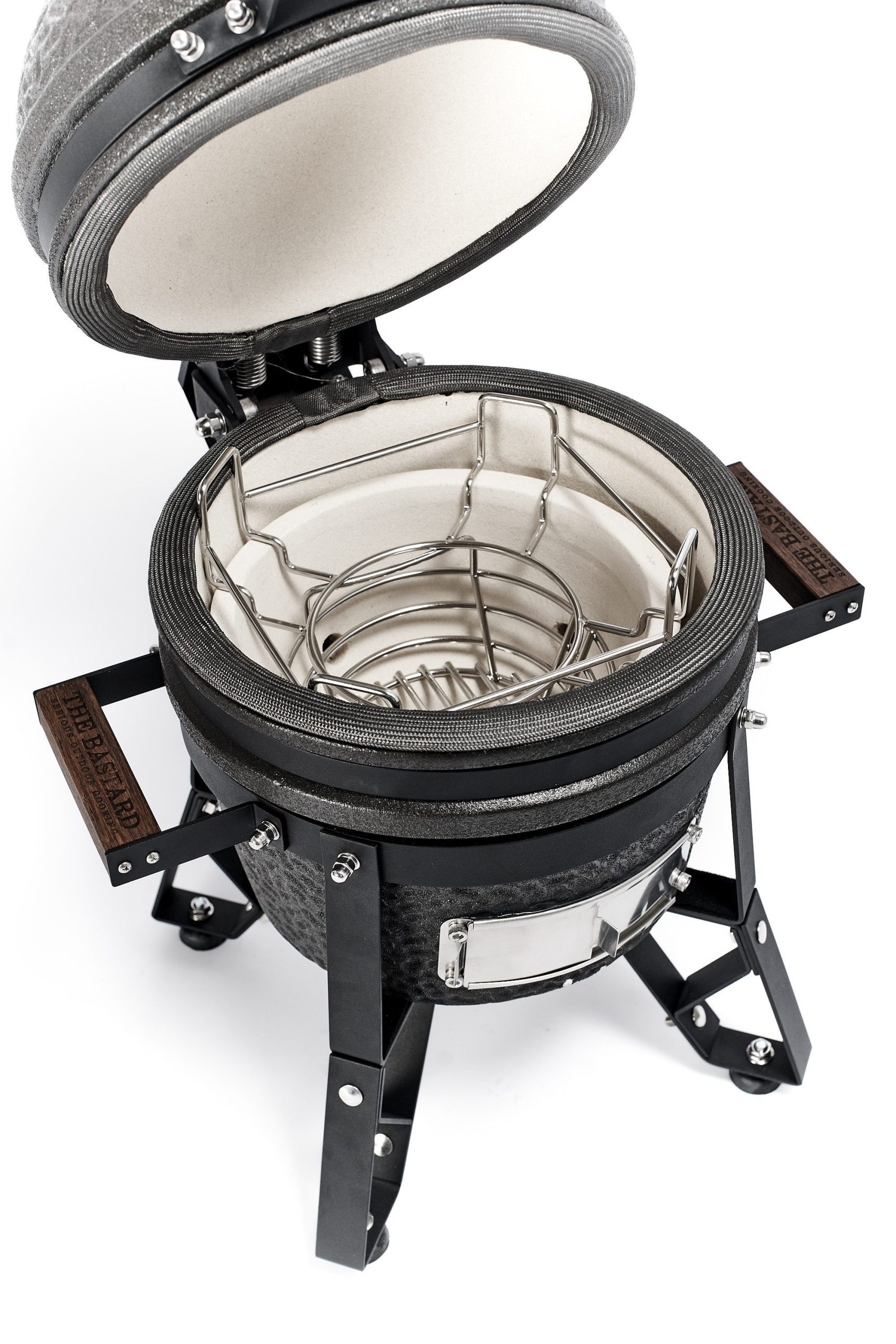 The Bastard Small Urban Barbecue/grill Kamado Charbon de bois (combustible) Noir